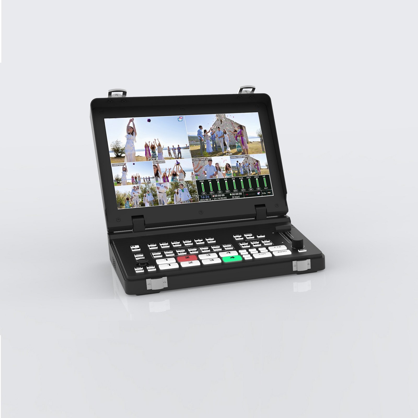 PT10 5CH10.1インチ ビデオスイッチャー HDMI対応